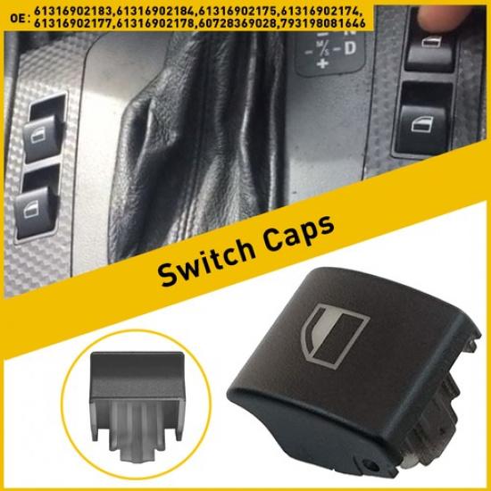 For 2005-2011 BMW 3 Series E90 Window Switch Button Cover Cap for Driver Side H