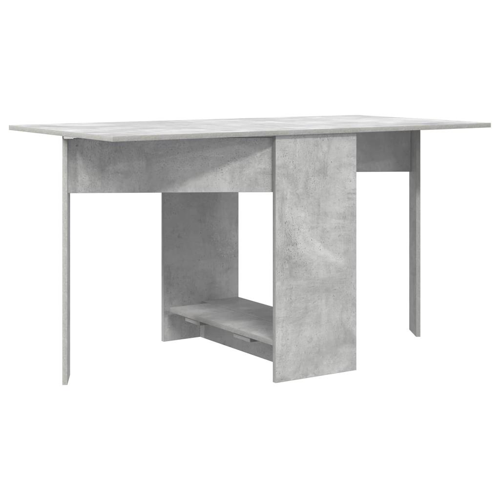 Dining Table 138 x 70 x 73.5 cm Particleboard Concrete Grey