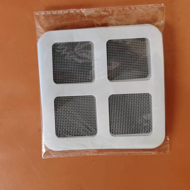 

WTEMPO 50 шт. 10*10 см одноразовые наклейки для слива в пол, наклейки для ванной комнаты, противозасоряющиеся фильтрующие сетчатые наклейки, квадратная сетка для слива в пол для душа 50pcs белый