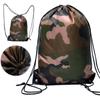 Drawstring Backpack Bag Lightweight Polyester Drawstring Gym Bag for Basketball, Gym, Outdoor Travel, Hiking and Beach