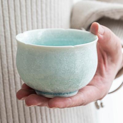 Crystal Glaze Teacup Zen Tea Bowl Tea Pair Tea-tasting Fragrance Cup Jianzhan Master Cups Drinkware