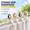 Strong Windproof Plastic Laundry Clips Non Trace Quilt Fastener Holder Firmly Fix Bed Sheet Garment On Clothesline Portable
