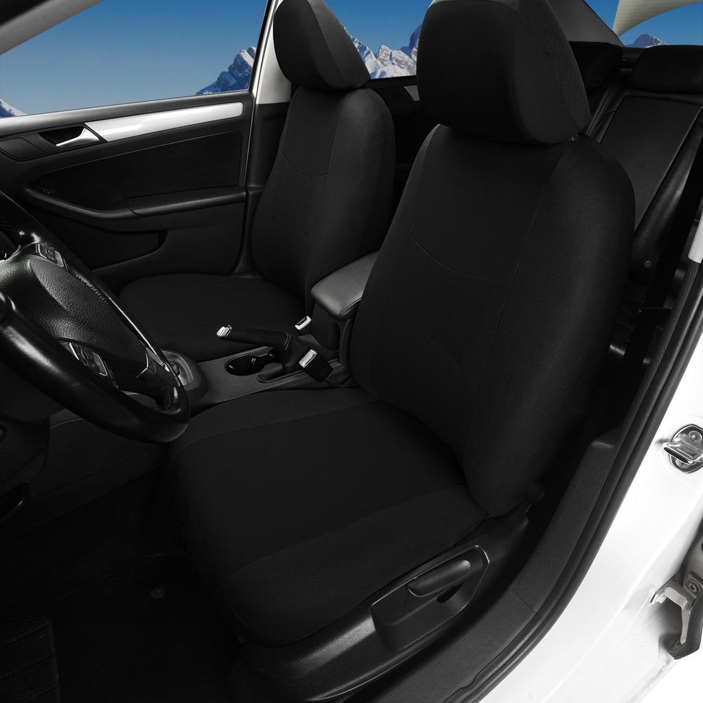 7 Pieces Car Seat Cover Seat Protection Cover Compatible with Airbags Vehicle Seat Covers Universal Car Accessories