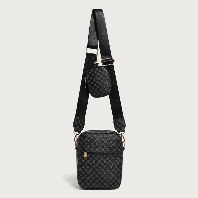 Bag Women's New Mobile Phone Bag Crossbody Simple Change Bag Fashionable Shoulder Small Bag One Piece