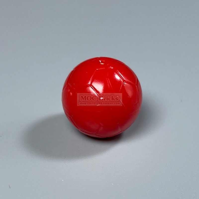 

MOC Building Block Toy 72824 Football White Orange Red Blue Dragon 14mm Gantry Sports Sports Scene 1 football Red