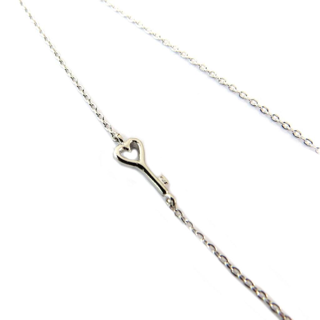 7bis [P6948] - Handmade Silver 'Menottes' Necklace - 20x8 Mm
