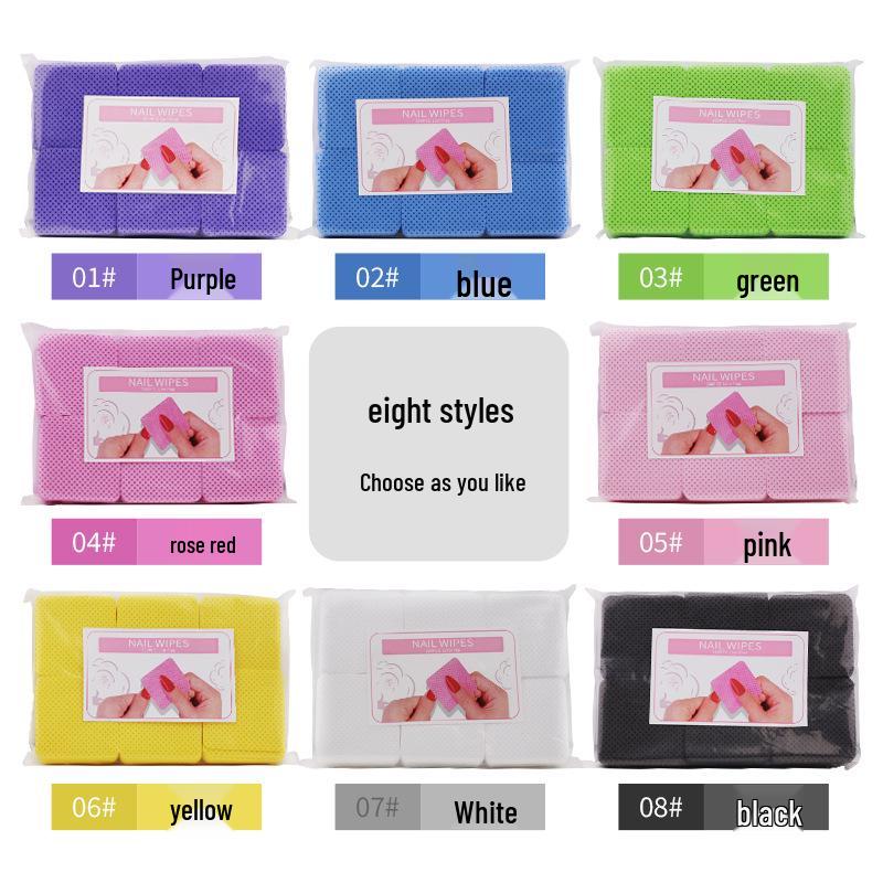 Nail Magic Lint-Free Wipes: Polish Remover, Eyelash Glue Cleanser, and Bottle Cleaning Pads