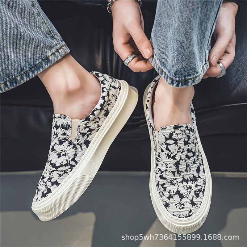 

Men s shoes are breathable, simple and versatile retro board shoes, thick-soled teenagers, soft-soled casual trendy shoes 44
