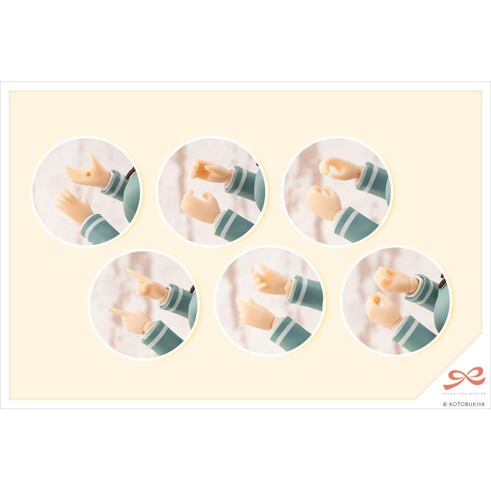 Sosai Shoujo Niwa Saeki Ritsuka Winter Uniform 1/10 Scale Plastic Model Approximately 157mm