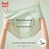 Mao Ren Women's Pure Cotton Leak-Proof Menstrual Underwear