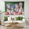 1 Stück Glücksstern Anime Dekor Wandteppich Konata Izumi Und Freunde Themenbezogenes Wandbehang Dekoratives Wandtuch Raumdekor