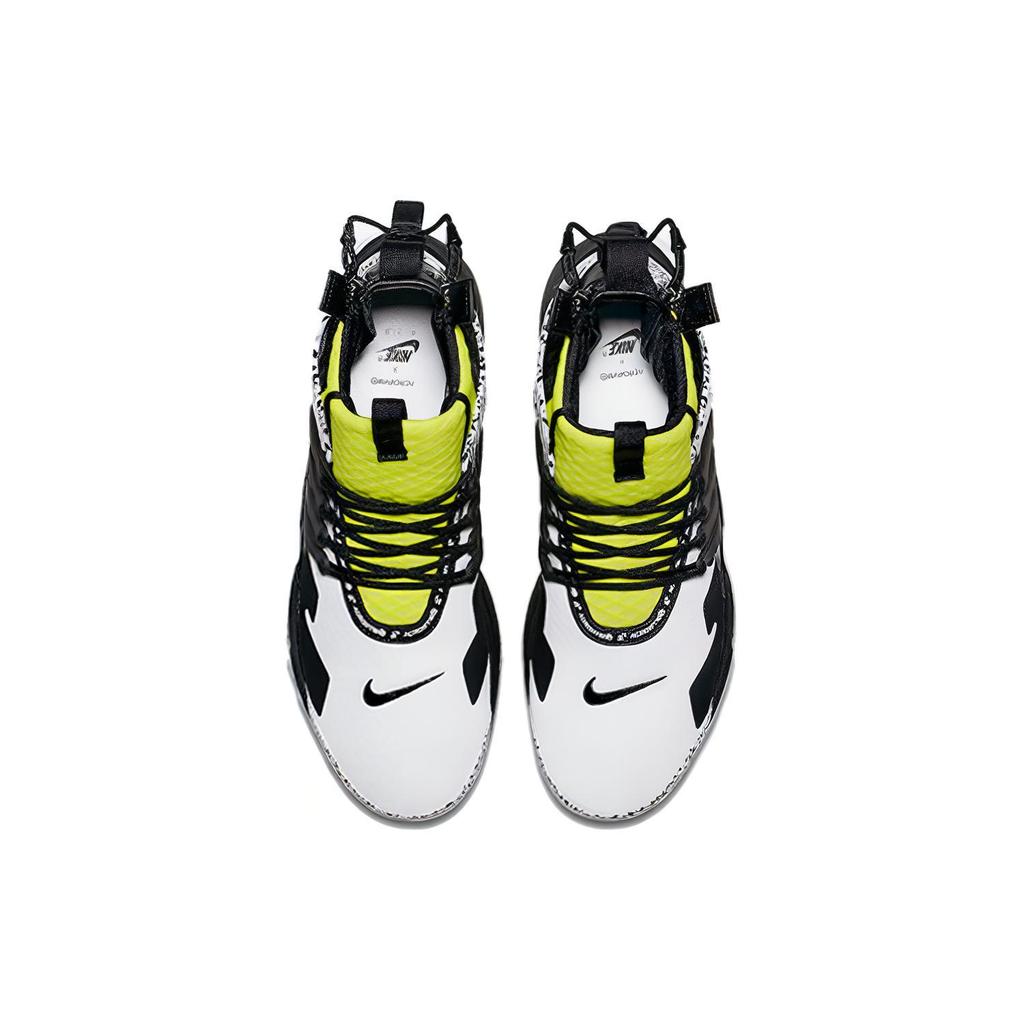 New Nike Air Presto Mid Acronym Dynamic Yellow AH7832-100