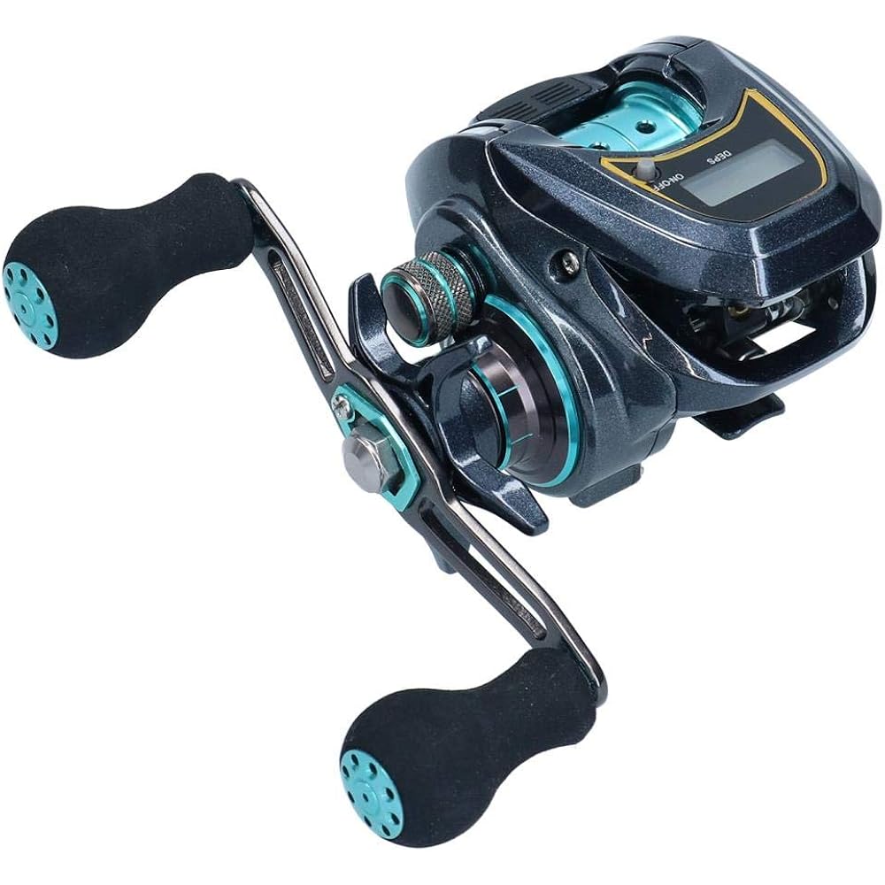 DAIWA LIGHT SW X IC SS R bait reel with counter