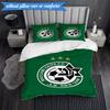 3PCS Maccabi Football Club Printed Soft Bedding Set,Including 1pc Duvet Cover And 2pcs Pillowcases Perfect for Bedroom, Dormitory, Fan gift