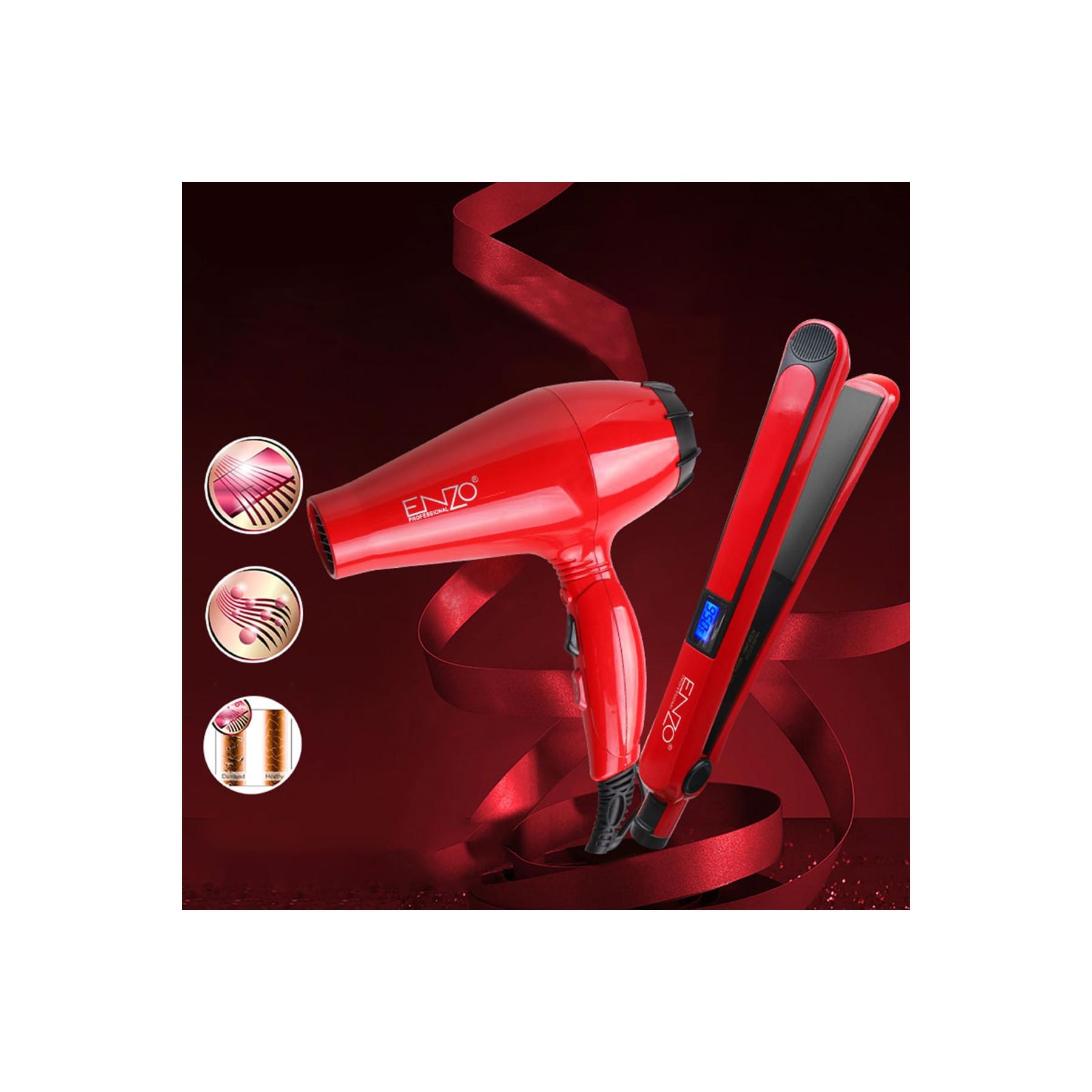 

Дорожный набор FLQUE 2in1, выпрямитель для волос и фен