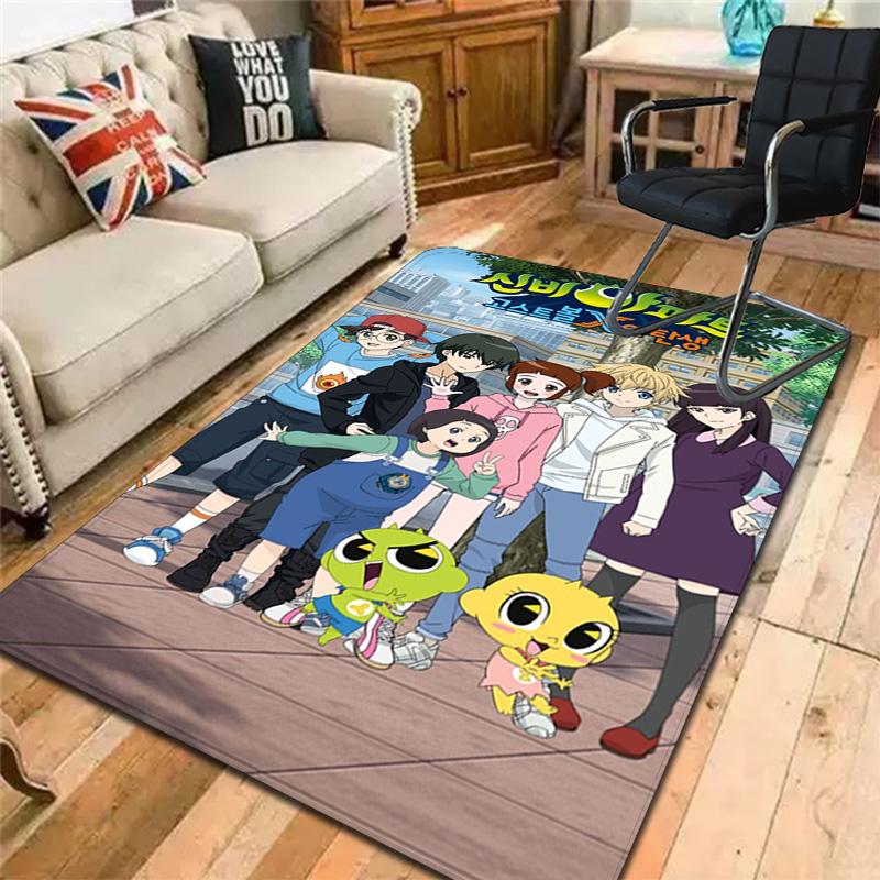 Fantasy Cartoon Characters Rug Floor Mat for Living Room or Bedroom Soft and Comfortable Carpet a Gift for Birthday and Holiday.