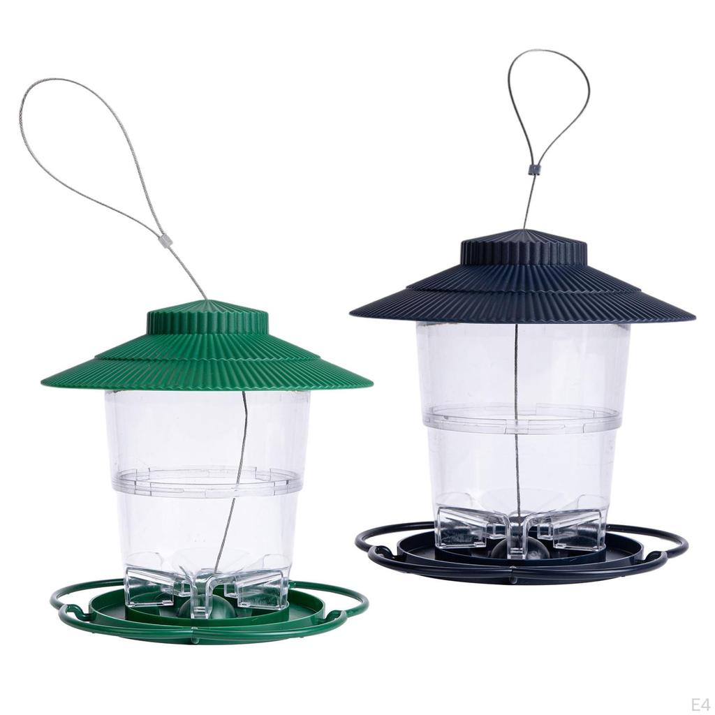 Feeder ,Easy to Clean and Fill, Rain/ ,Attracting Birds , Feeding Station Bird Food Dispenser for