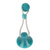 Green Spherical Suction Cup Dog Toy Braided Rope Self Play Pet Toy Dog Teeth Clean Toy  Indoor Play