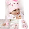 Lovely 16" Soft Silicone Reborn Doll With Natural Mohair And Realistic Baby-like Appearance