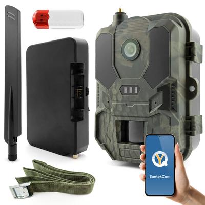 Cámara Trampa Forestal Suntek Hc960 Ultra 4K 4G Lte Batería Aplicación