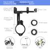   Anti-slip     Phone Holder Mount Aluminum Bike Handlebar Mobile Phone Holder Handlebar Clip Stand for 3.5-6.2inch Smart Mobile Phon