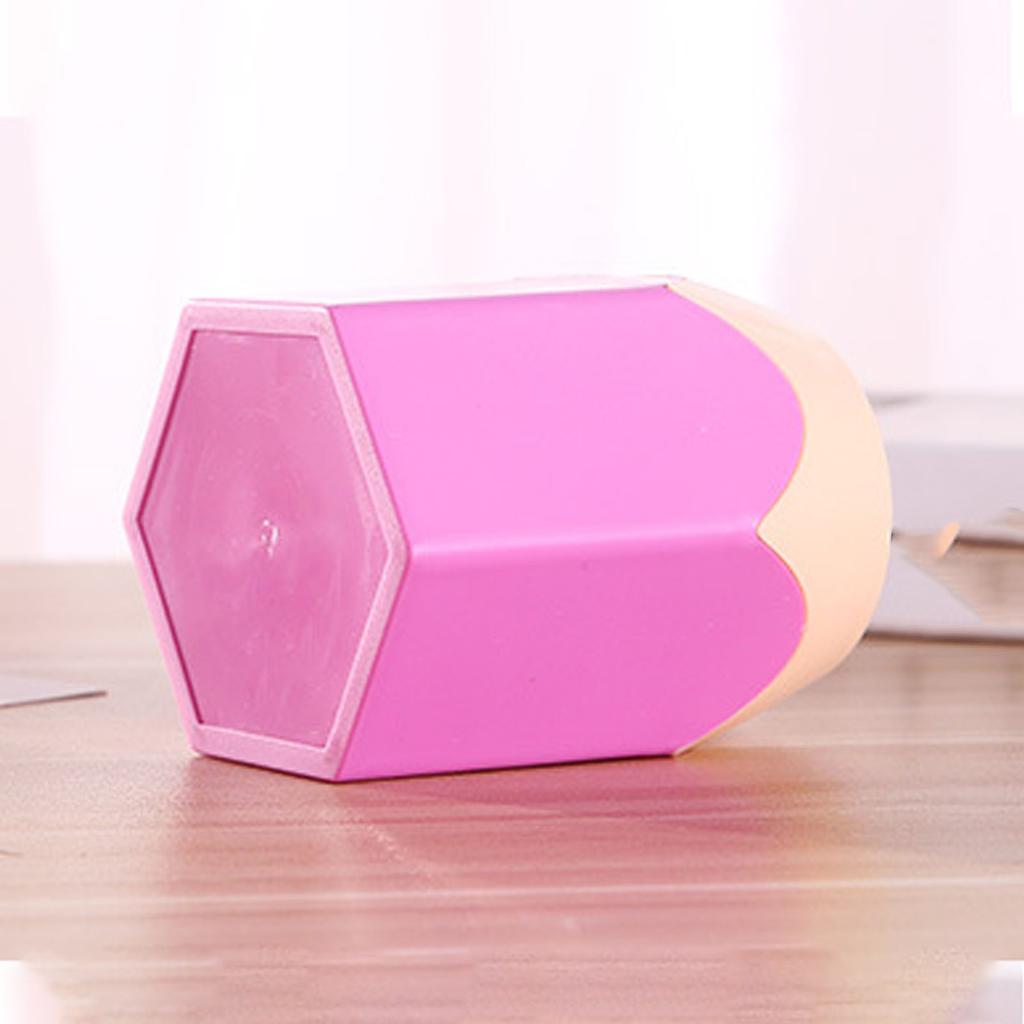 Desktop Pen Holder Multifunctional Space Saving Colorful Pencil Stationery   for Home Classroom