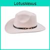 Crossborder European American Jazz Hat With Wide Brim For Outdoor Sun Protection