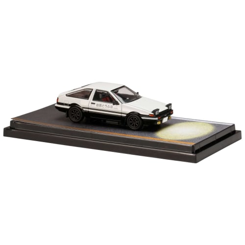 Hobby Japan HJ64 1/64 Scale Toyota Sprinter Trueno (AE86) / Initial D Engine Model with Keisuke Takahashi, Finished Product HJ641052DA