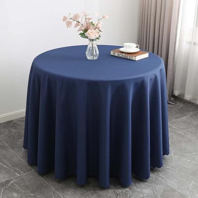 Ziyafet Masa Örtüsü Yuvarlak Düğün Masa Örtüsü Polyester Masa Örtüleri Yemek Masası İçin Ev Otel Restoran Masa Örtüsü Dekor