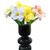 40cm Smiling Brownie Tulip Simulation Flower Wedding Bouquet Fake Tulip Interior Decoration PU Simulation Tulip