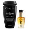 Kerastase Men's Fragile Hair Shampoo & Elixir Ultime Oil Set