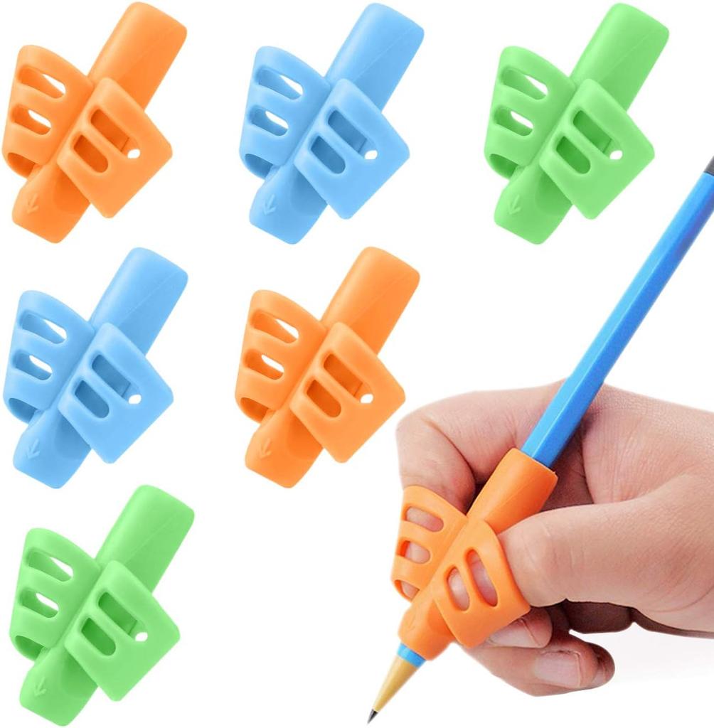 Pencil Grips for Kids Handwriting Pencil Gripper Pencil Holder Posture Correction Training Writing AIDS for Preschooler Kids Toddler
