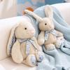Plush Bunny Toy With Floral Design For Kids Comfort And Sleep