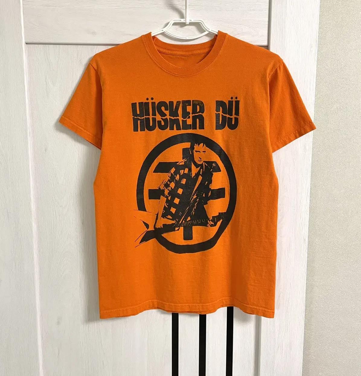 Husker Du Band Live In Tour Heavy Cotton Orange T Shirt All Size TR783 M