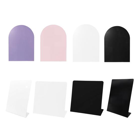 Magnetic Message Board Metal Bulletin Board Magnet Display Stand for Home School Office Fitness Tracking Meal Planning Whiteboard