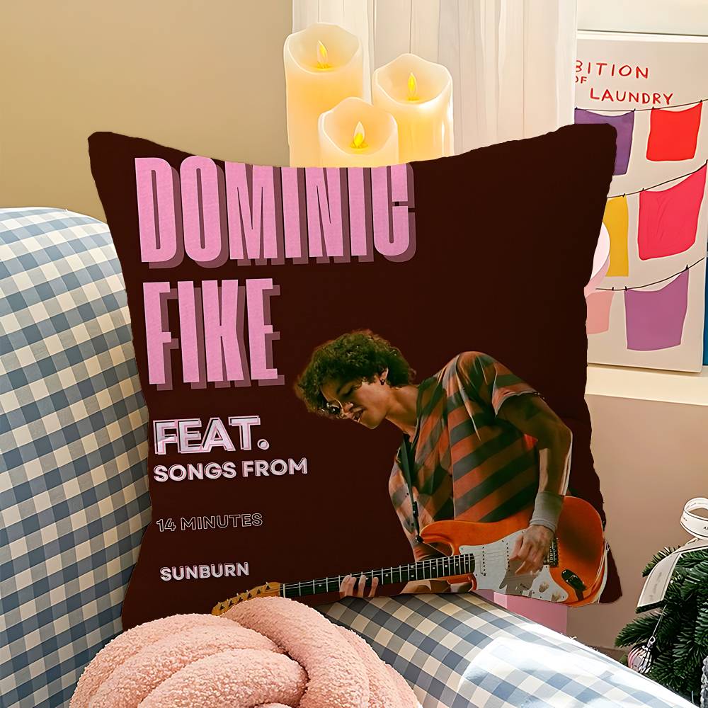 D-Dominic Singer F-Fike Cushion Cover Polyester Sofa Cushions Decorative Throw Pillows Home Decoration Pillowcover