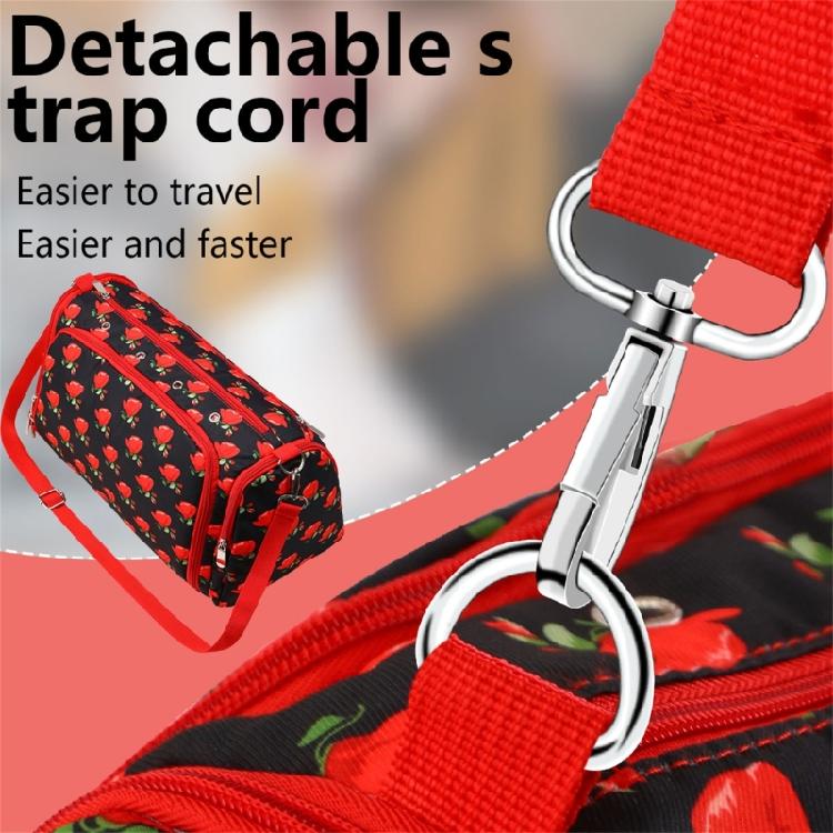 Yarn Storage Organiser Yarn Bag Lightiweght Crochet Tote for Crochet Hooks