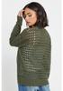 Women's Summer Slimming Zipper Sweater - Hollow Out Mesh Jacket for Versatile Commutes