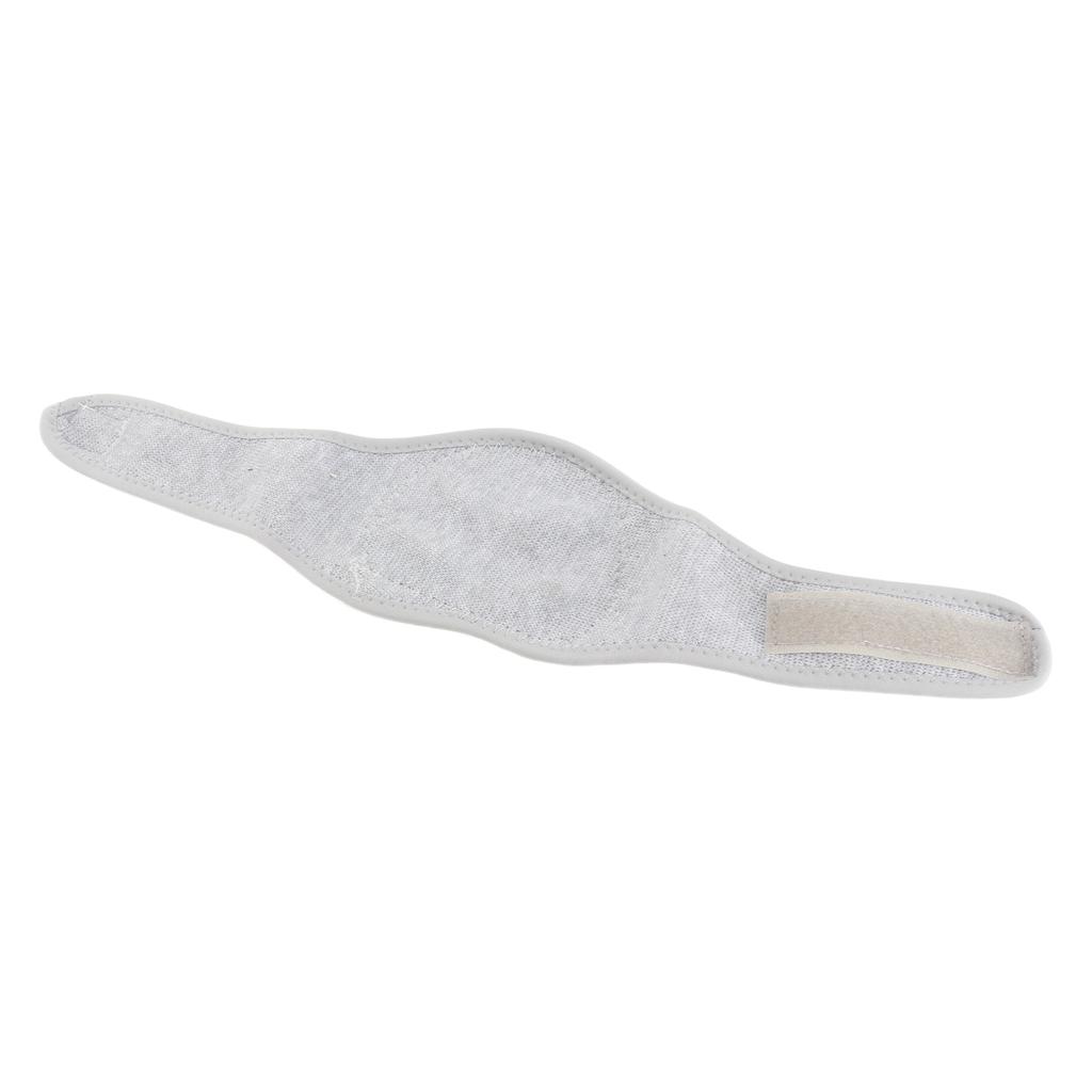 Neck Protective Wrap Portable Soft Neck Brace with Hook and Loop for Home Office Travel