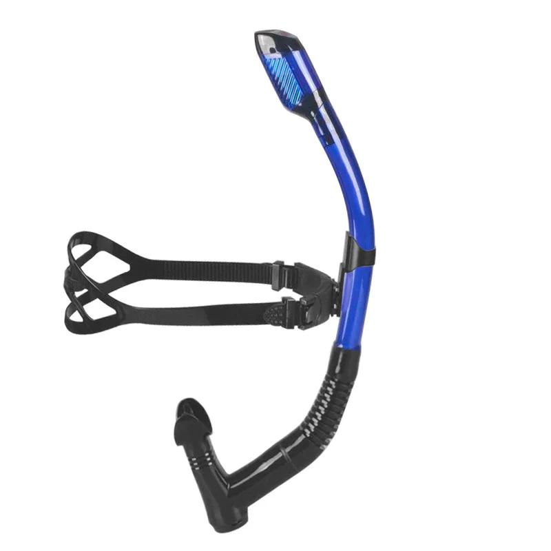 Swim Snorkel for Training Swimming Front Dry Snorkel Lap Swimming Diving Snorkeling, Pool Open Water
