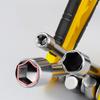 Multifunction 6 in 1 Socket Wrench High Hardness Screwdriver Wrench Folding Socket Wrench  Bicycle