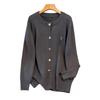 Plus Size Women's Loose Knit Cardigan Sweater (Bust 150/160) - 8305