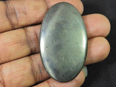 128Cts. 100% Natural Appache Gold Designer Oval Loose Gemstone 30X50X05 MM SK-1086