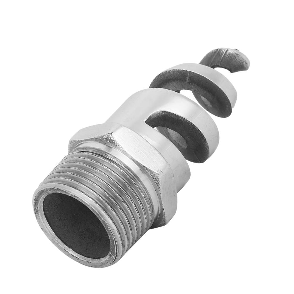 Spiraldyse SPJT 316L Rustfritt Stål Hann-gjenge Anti-tilstoppings Vanningsutstyr(G1