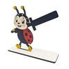 Handmade Wood Bathroom Tissue Stand Funny Animals Wooden Toilet Paper Holder, 3D Animal Decor, Cute Cartoon Sturdy Roll Free Standing for Home,