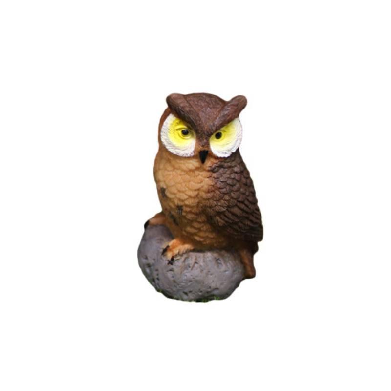 Owl Ornament Resin For Garden Micro Landscape And Cultural Displays Gift