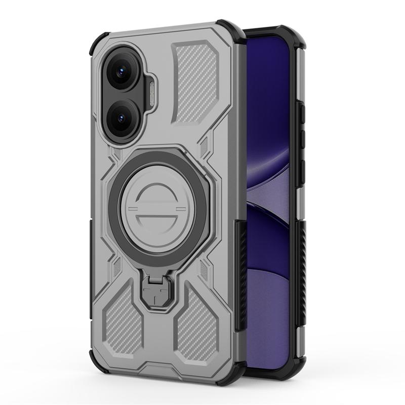 Magnetic Wireless Charge Cover For Xiaomi Poco F7 X7 Pro F7 Ultra Phone Holder Armor Case For Poco F7 Cover For Poco F7 Case