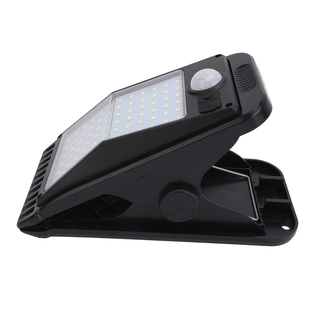 Clip On Solar Motion Light 72 LED Beads IP65 Waterproof Portable Solar Lamps for Garden Yard Outdoor Warm Light