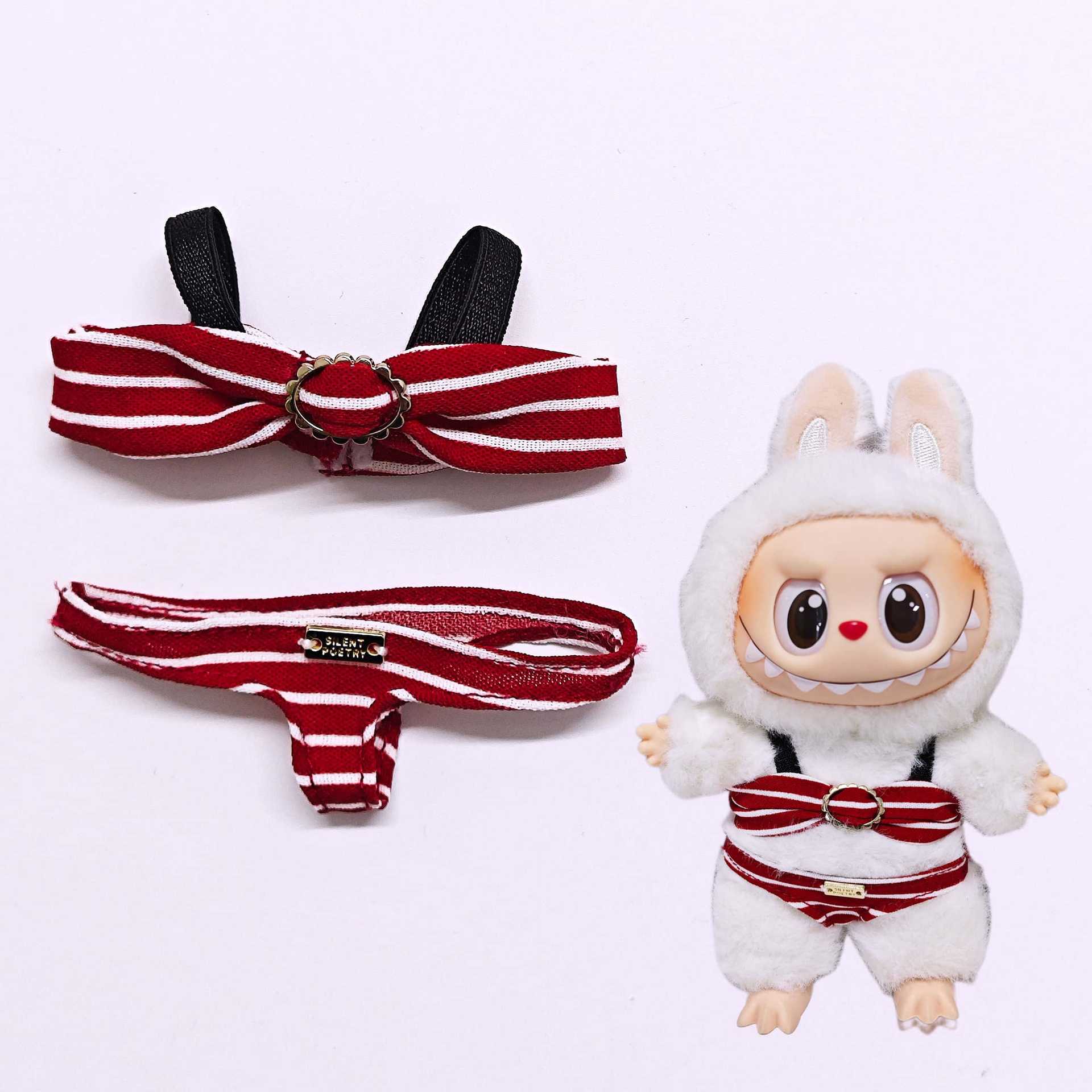 

Только детская одежда] Новая детская одежда Labubu Модный сексуальный набор бикини Labubu Купальник для куклы baby clothes only, excluding dolls