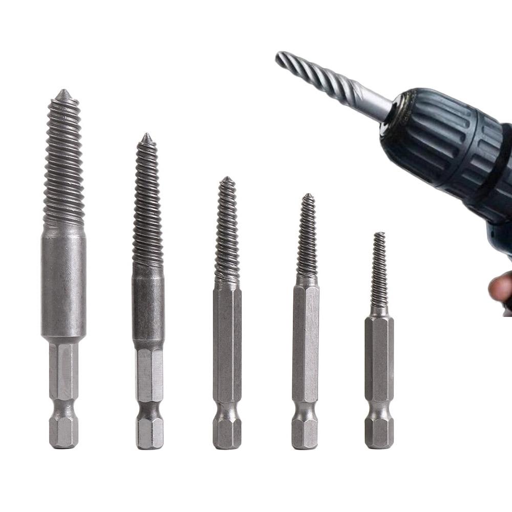 

Adapter Bolt Remover Center Drill Bit Screw Extractor Screwdriver Extension Drill Bits Guide Set